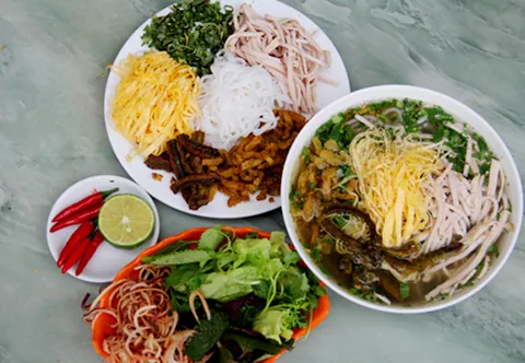 Bún thang lươn Phố Hiến mang đậm hương vị đồng quê Hưng Yên