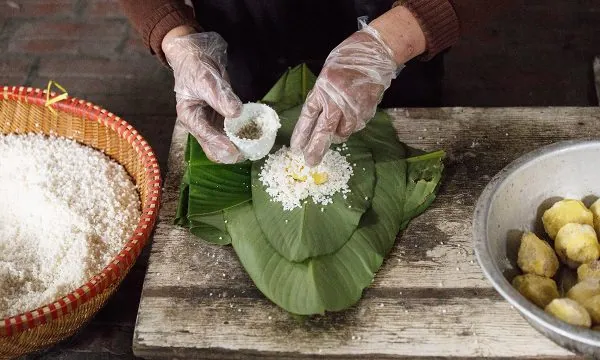 Bánh chưng Tranh Khúc ngon nức tiếng của Thủ Đô Hà Nội