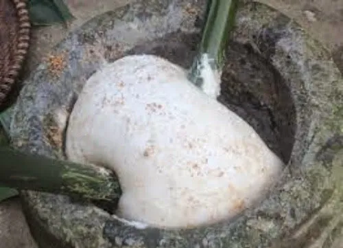 Món bánh dầy mang hương vị đặc trưng của người Tày – Nùng Lục Ngạn Bắc Giang