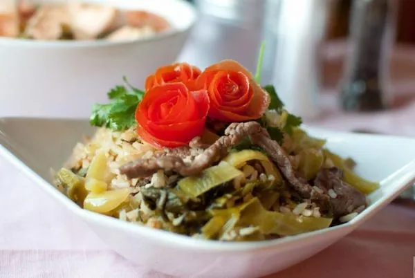 Cơm rang bò Hà Giang, món ăn cực hấp dẫn của cao nguyên đá