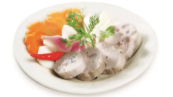 Giò bì Phố Xuôi Hưng Yên, món ăn không thể thiếu trong mâm cỗ ngày Tết