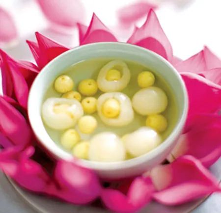 Đặc sản chè long nhãn hạt sen tiến vua đất phố Hiến