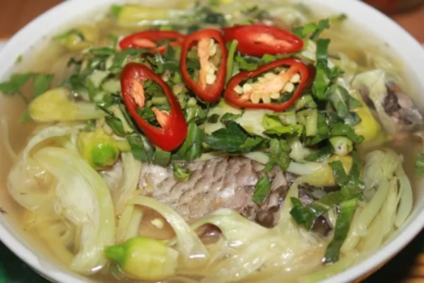 Canh chua cá rô Tổng Trường – Món ngon đậm chất dân quê Ninh Bình