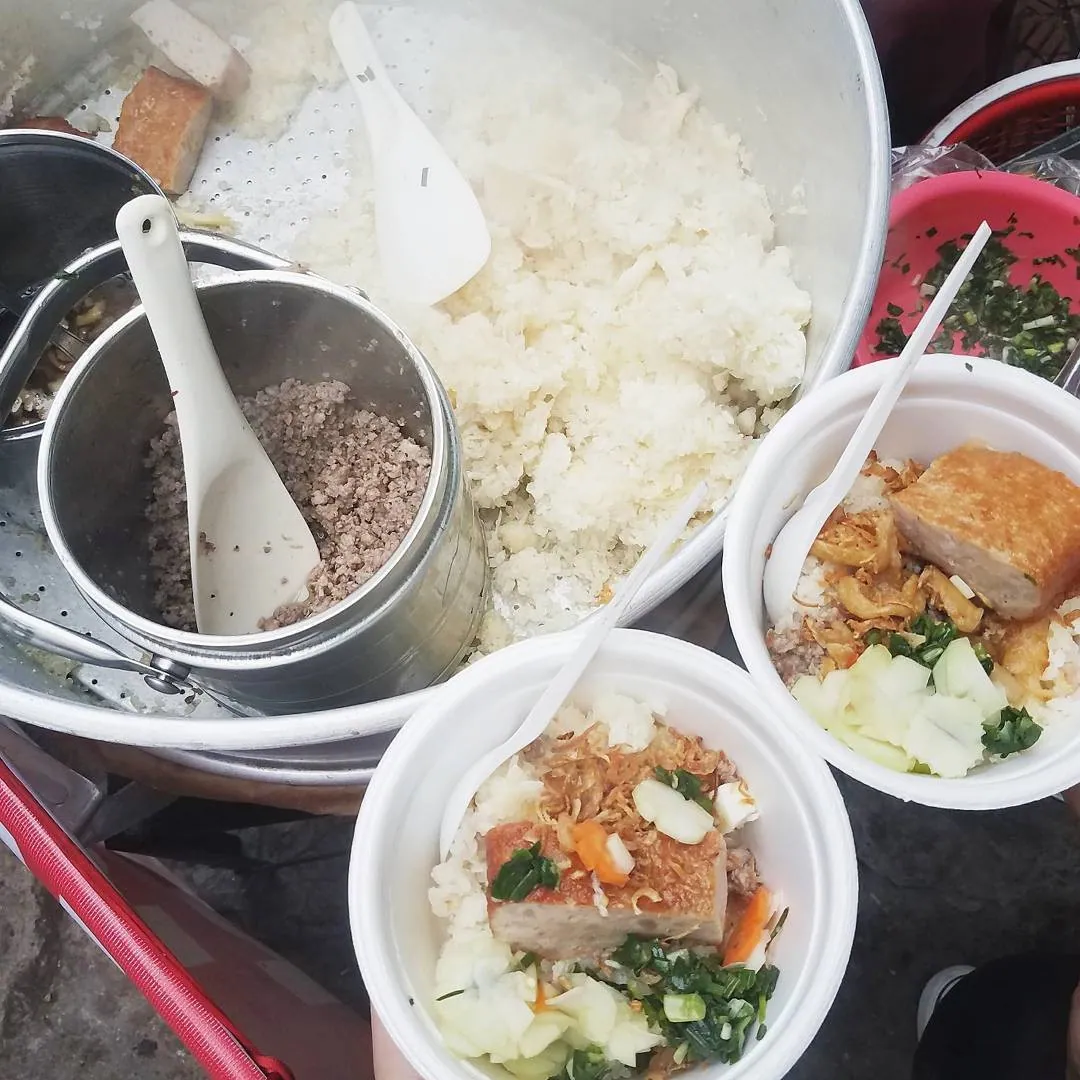 Xôi là món ăn đặc sản mùa thu Hà Nội