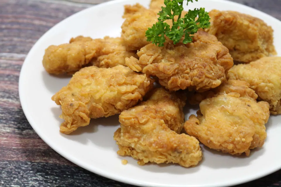 Học người Mỹ làm gà rán popcorn
