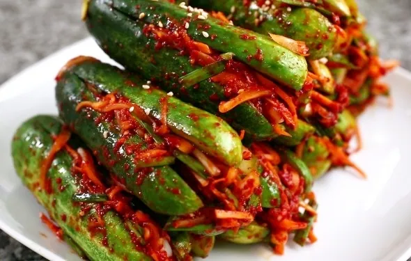 Chán kim chi cải thảo thì sao không thử làm kim chi dưa leo?