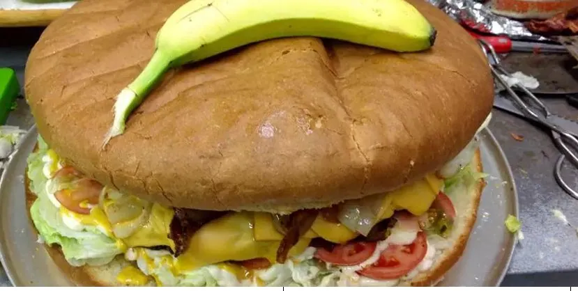 Những chiếc burger chỉ nhìn thôi đã thấy no