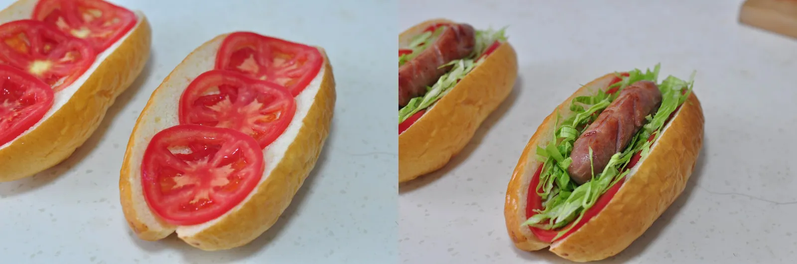 Trẻ sẽ thích ăn sáng ở nhà hơn nếu mẹ tự làm bánh mì xúc xích