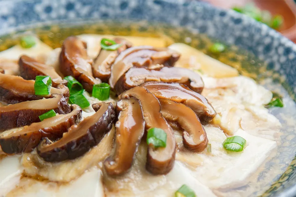 Món đậu hấp nấm tưởng đơn giản nhưng dưỡng chất thì vô vàn