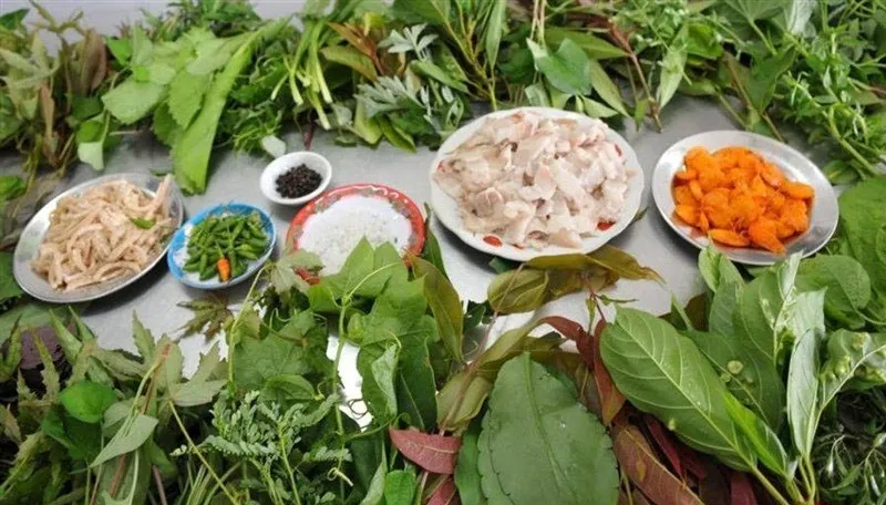 Với nguyên liệu từ núi rừng, người Ê-đê chế biến thành nhiều món ăn đặc sản