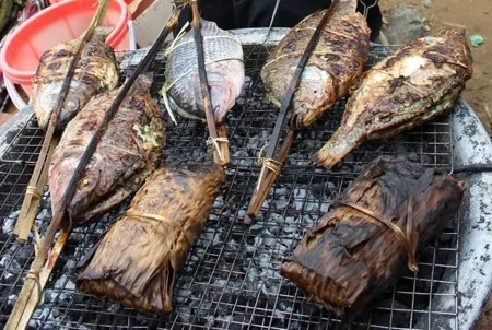 Hấp dẫn với văn hóa ẩm thực Thái ở Mường Lò