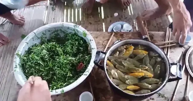 Sơn La có món cá nhảy tanh tách trong miệng, nhiều người phải dè chừng